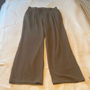 Wide Leg Brown Pants